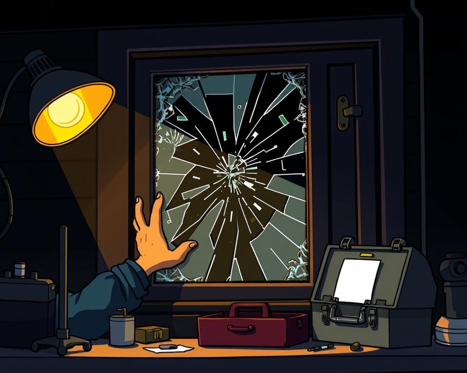 broken glass window repair